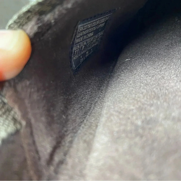 Skechers Womens 11 Brown Quilted Microsuede Slip On Loafers Shoes - Picture 6 of 6